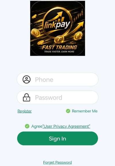Link Pay Login Page