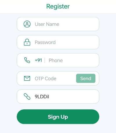 Link Pay Registration Page